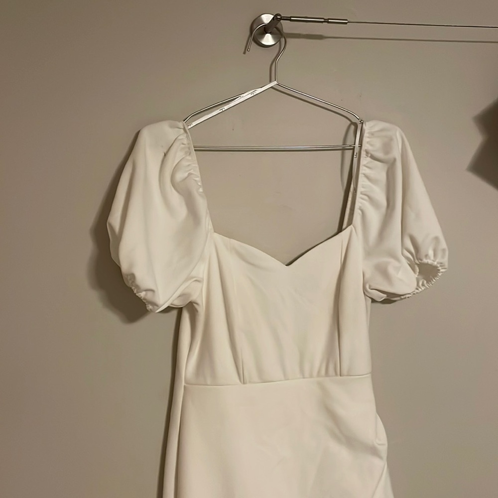 White Lulus Dress